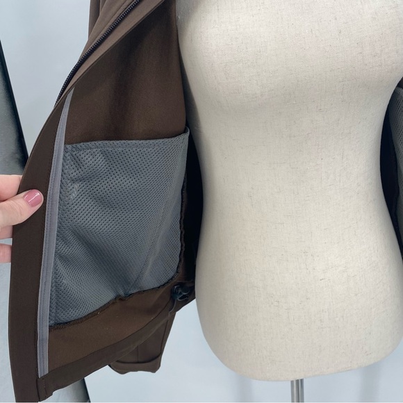 Cloudveil Jackson Wyoming Lightweight Brown Zip Up Jacket Small - Picture 7 of 7